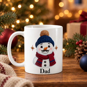 Café Caneca de Natal personalizada do Papai Homem de Ne