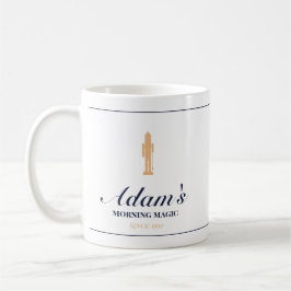 Café Caneca de Natal personalizada minimalista elegante