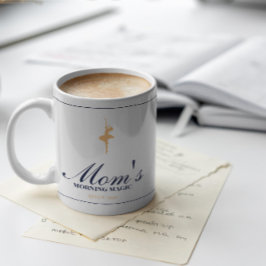 Café Caneca de Natal personalizada minimalista elegante