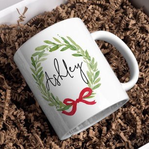 Café Caneca de Natal Personalizada para Colega de Traba