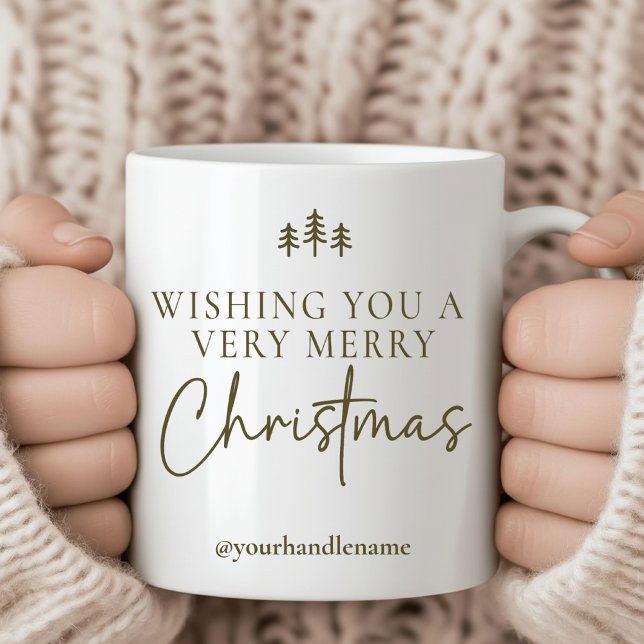 Café Caneca de Natal Personalizada para Colegas de Trab (Christmas gift for her, Christmas gift for him, merry christmas coffee gift, happy christmas mug,)