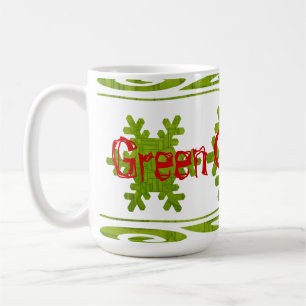 Café Caneca de Natal Verde!