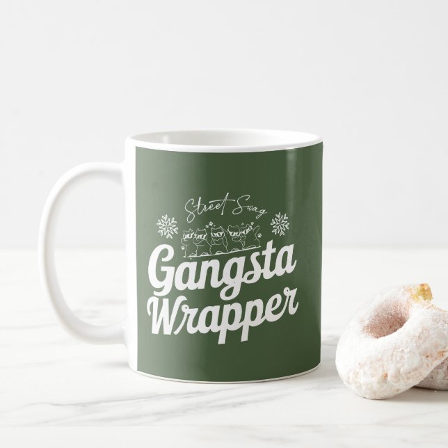 Café Caneca de Natal | Víblias de Natal, perfeito para  (Com Donut)