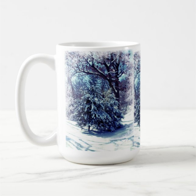 Café Caneca de Natal Winter Wonderland (Esquerda)