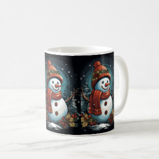 Café caneca de neve