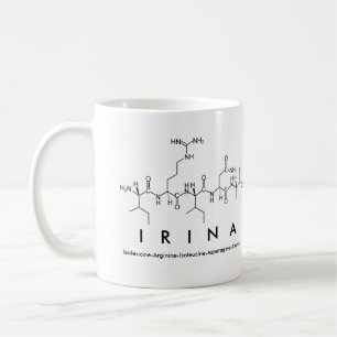 Café Caneca de nome peptídeo de Irina