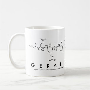 Café Caneca de nome peptídeo Gerald