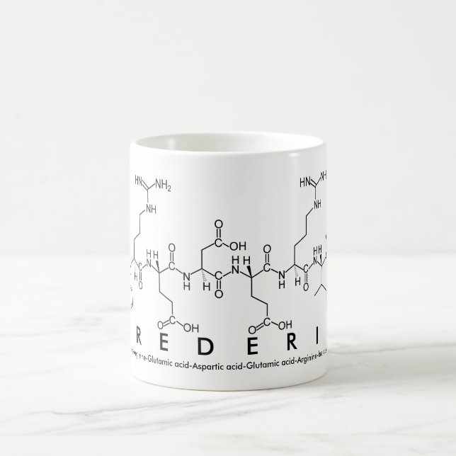 Café Caneca de nome peptídico Frederic (Centro)