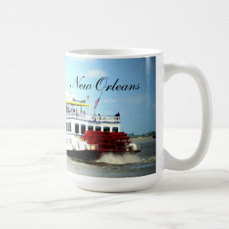 Café Caneca de Nova Orleães do barco a vapor