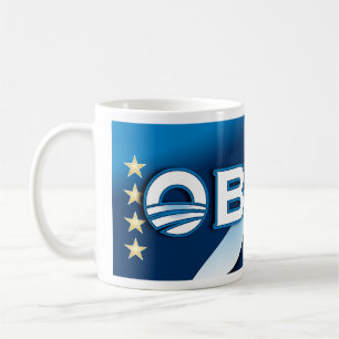 Café Caneca de OBAMA 2012 do voto