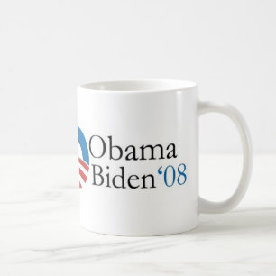 Café Caneca de Obama Biden '08