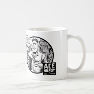Café Caneca de O'Kona copo" de Kilroy do ás do "