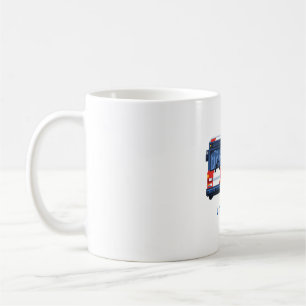 Café Caneca de Ônibus de 8 Bits