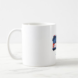 Café Caneca de Ônibus de 8 Bits