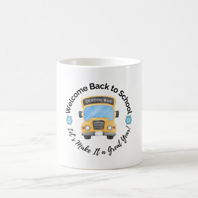 Café Caneca de Ônibus Escolar em Aquarela (Centro)