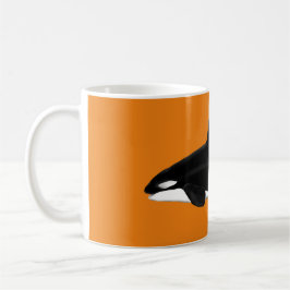 Café caneca de orca
