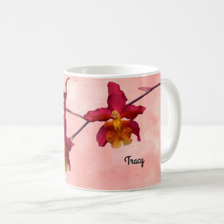 Café Caneca de Orquídea Cattleya, Adicione seu Nome