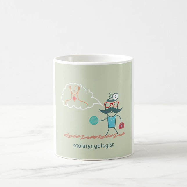 Café Caneca de Otorrinolaringologista (Criador carregado)