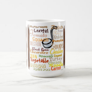 Café Caneca de outono (marrom)