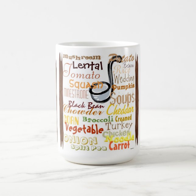 Café Caneca de outono (marrom) (Centro)