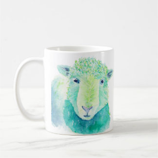 Café Caneca de Ovelha em Aquarela