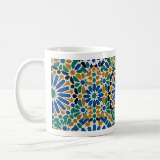 Café Caneca de Padrão Marroquino Zellige Benzaq