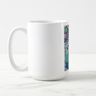 Café Caneca de paisagem de sonho infantil caprichosa
