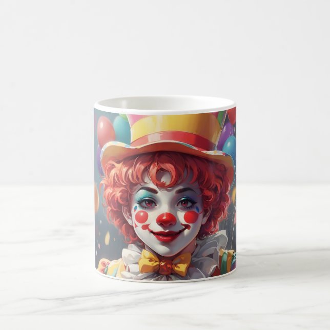 Café Caneca de Palhaço com Monograma Personalizado Desl (Centro)