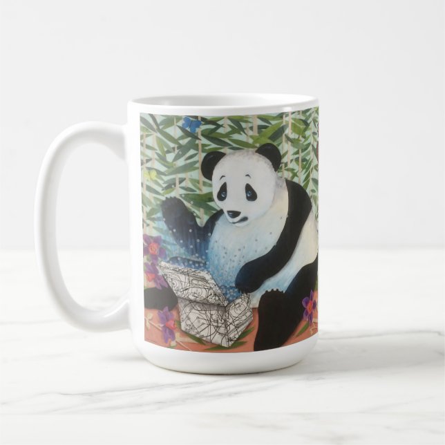 Café Caneca de Panda Dora (Esquerda)