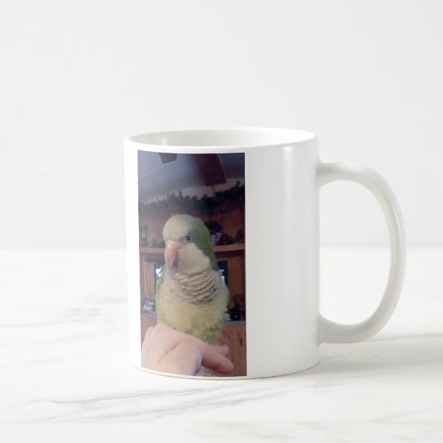 Café Caneca de Papagaio Quaker Sitting Pretty (Direita)