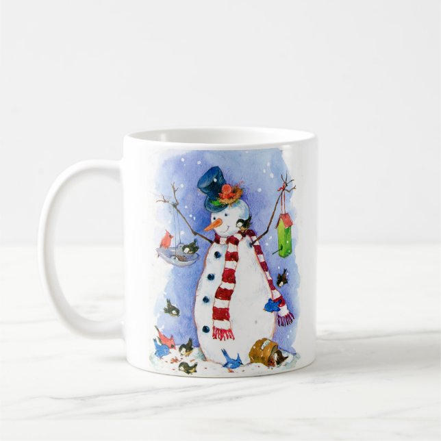Café Caneca de Papai Noel de Natal (Esquerda)