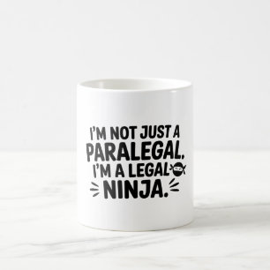 Café Caneca de Paralegal Ninja Jurídico Escritório de