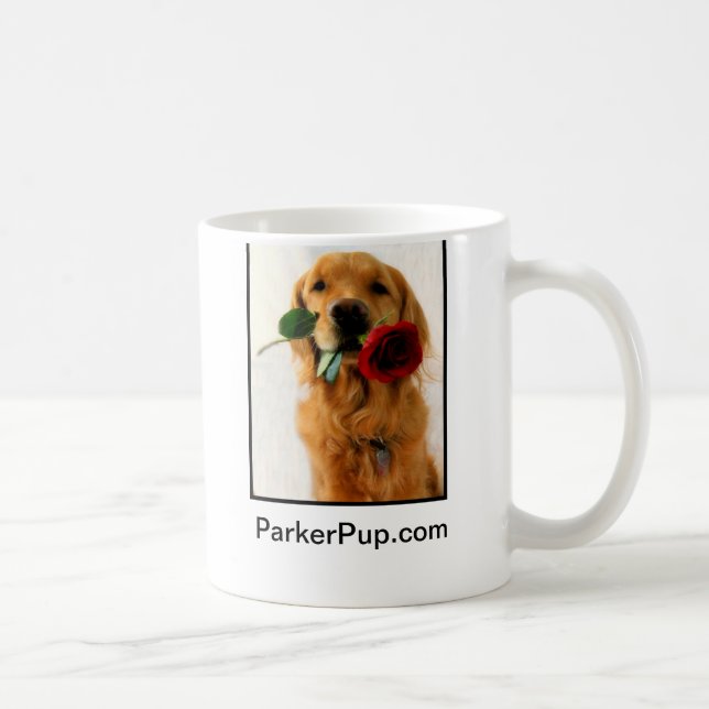 Café caneca de ParkerPup.com (Direita)