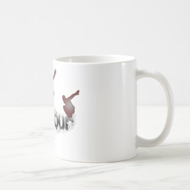 Café Caneca de Parkour (Direita)