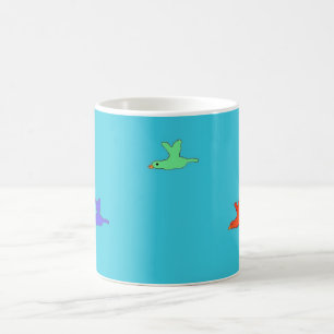 Café Caneca de passarinhos