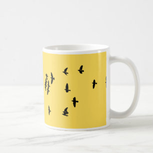 CAFÉ CANECA DE PÁSSAROS