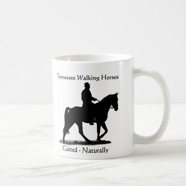 Café Caneca de passeio do cavalo de Tennessee (Direita)