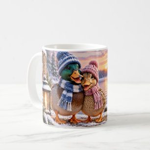 Café Caneca de Pato Quack Juntos pela Vida
