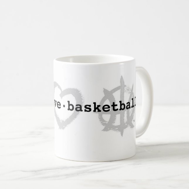 Café Caneca de PeaceLoveBasketball (Frente Esquerda)