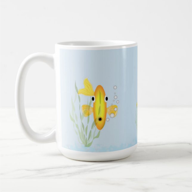 Café Caneca de Peixe Dourado (Esquerda)