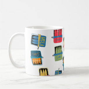 Café Caneca de Peixe em Lata