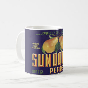 Café Caneca de Peras do Estado de Washington