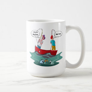 Café Caneca de Pesca Engraçada