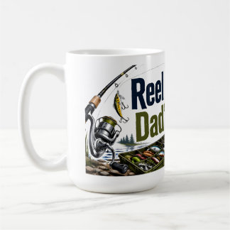 Café Caneca de Pesca Pensativo do Papai Silencioso