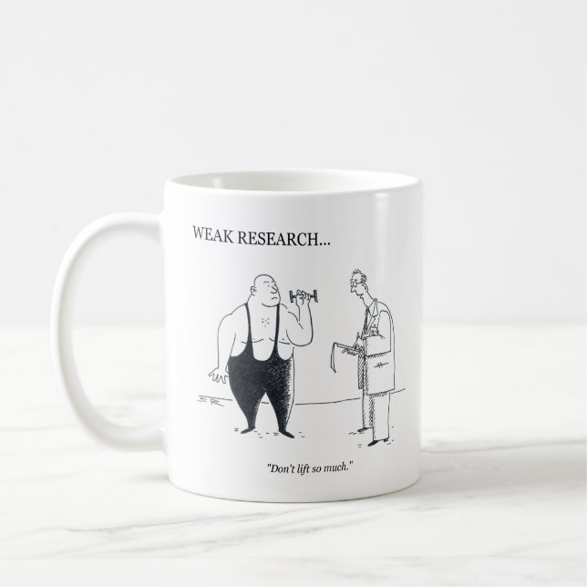Café Caneca de Pesquisa Fraca (Esquerda)