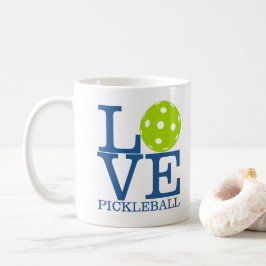 Café Caneca de Pickleball: "AMOR PICKLEBALL "