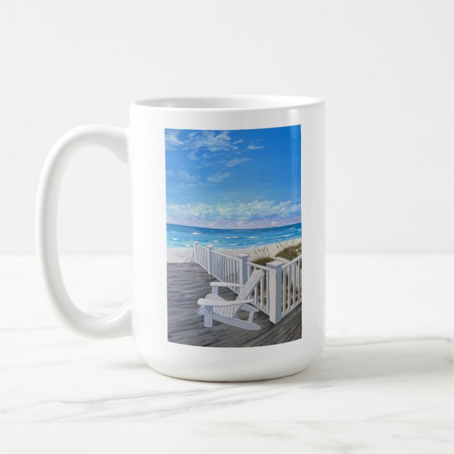 Café Caneca de pintura "Waiting" (Esquerda)