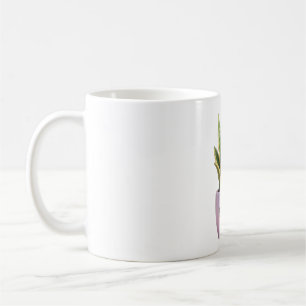 Café Caneca de Planta Cobra Kawaii Planta Interna