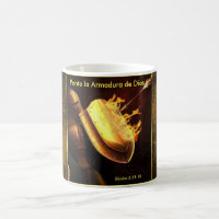 Caneca de Pointe La Armadura De Dios Espanhol