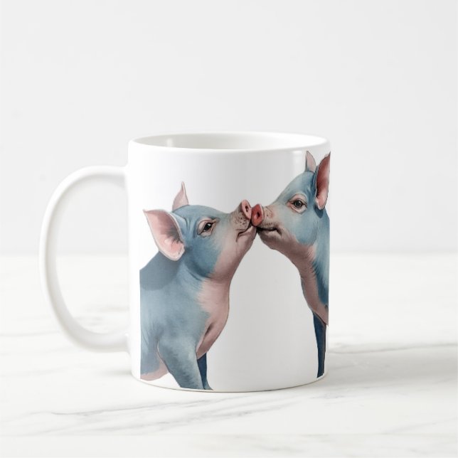 Café caneca de porco (Esquerda)